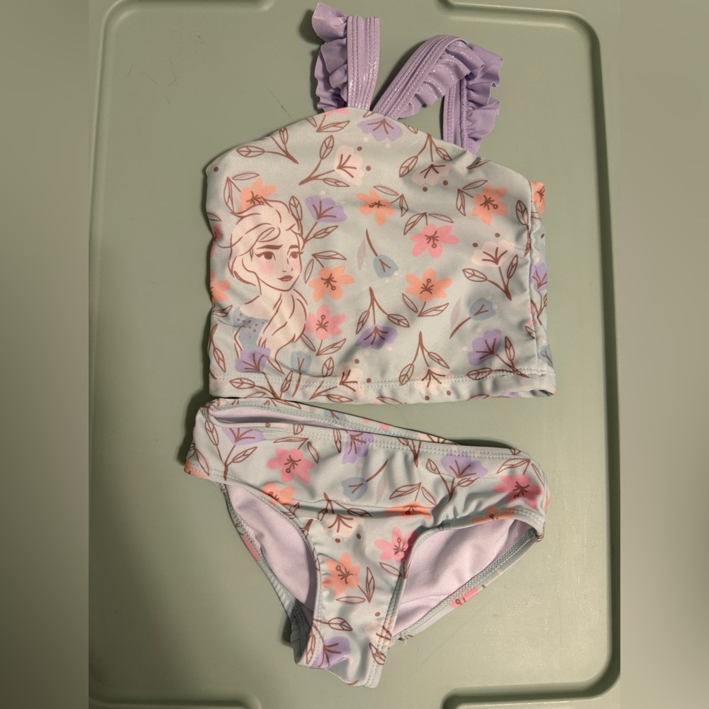 NWOT Frozen two piece swim set